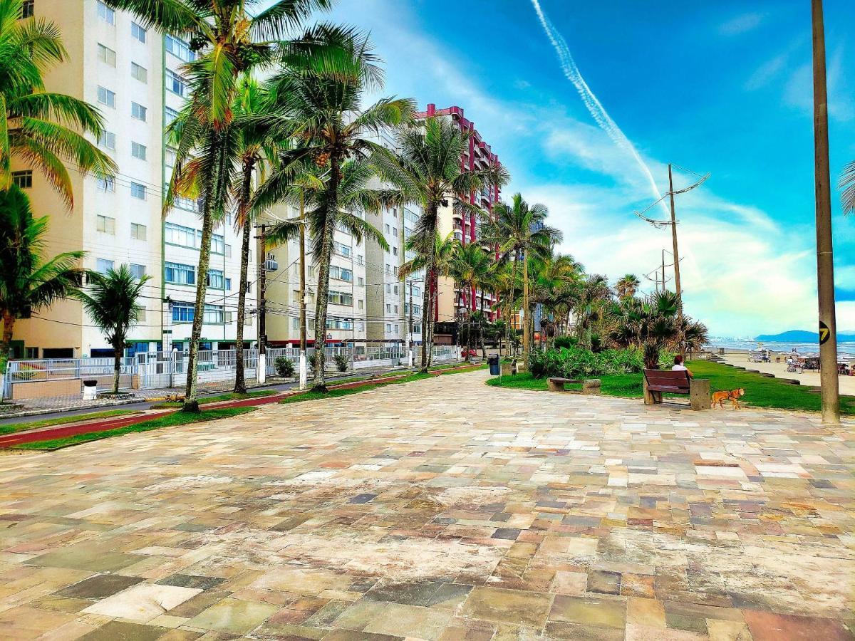 Apartamento Na Vila Caicara Em Predio Frente Mar Com Excelente Localizacao Por Reserva Praia Praia Grande (Santos) Exterior photo